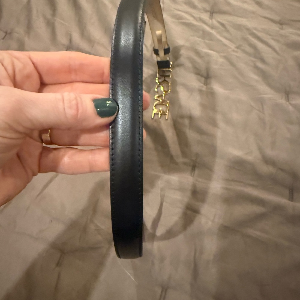 Versace Black and Gold Belt (thin) - Picture 7 of 7